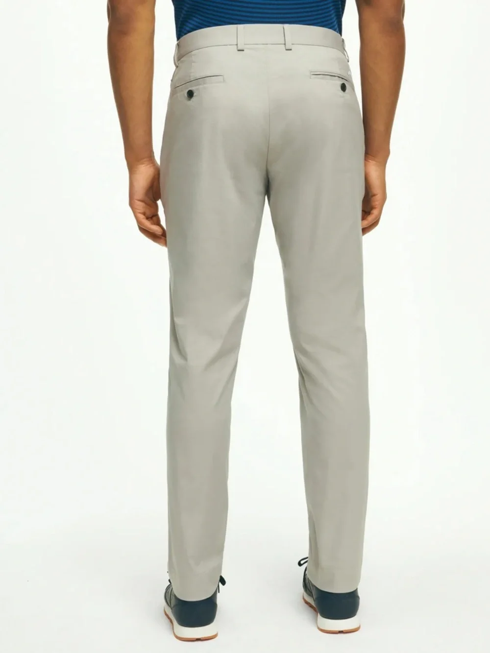 Brooks Brothers Tan Performance Series Stretch Chino Pants 32/30